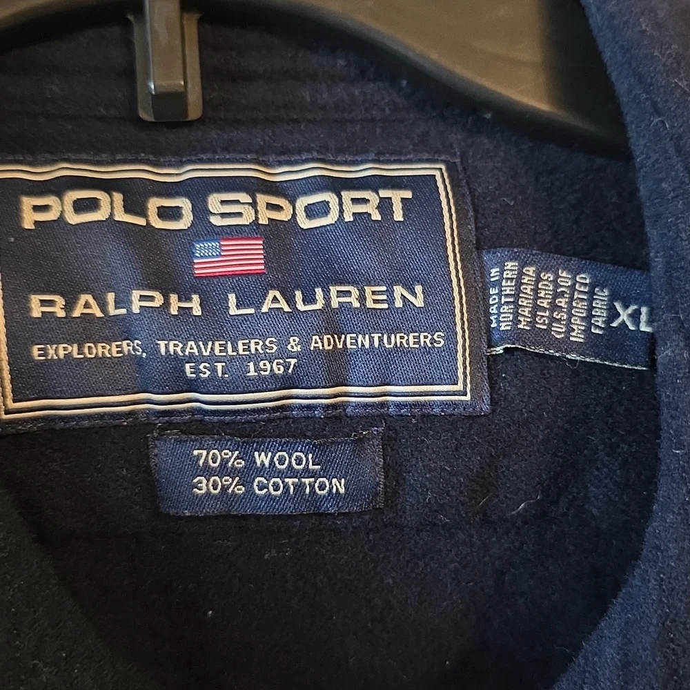Ralph Lauren Wool Blend Shirt XL - Picture 2 of 3